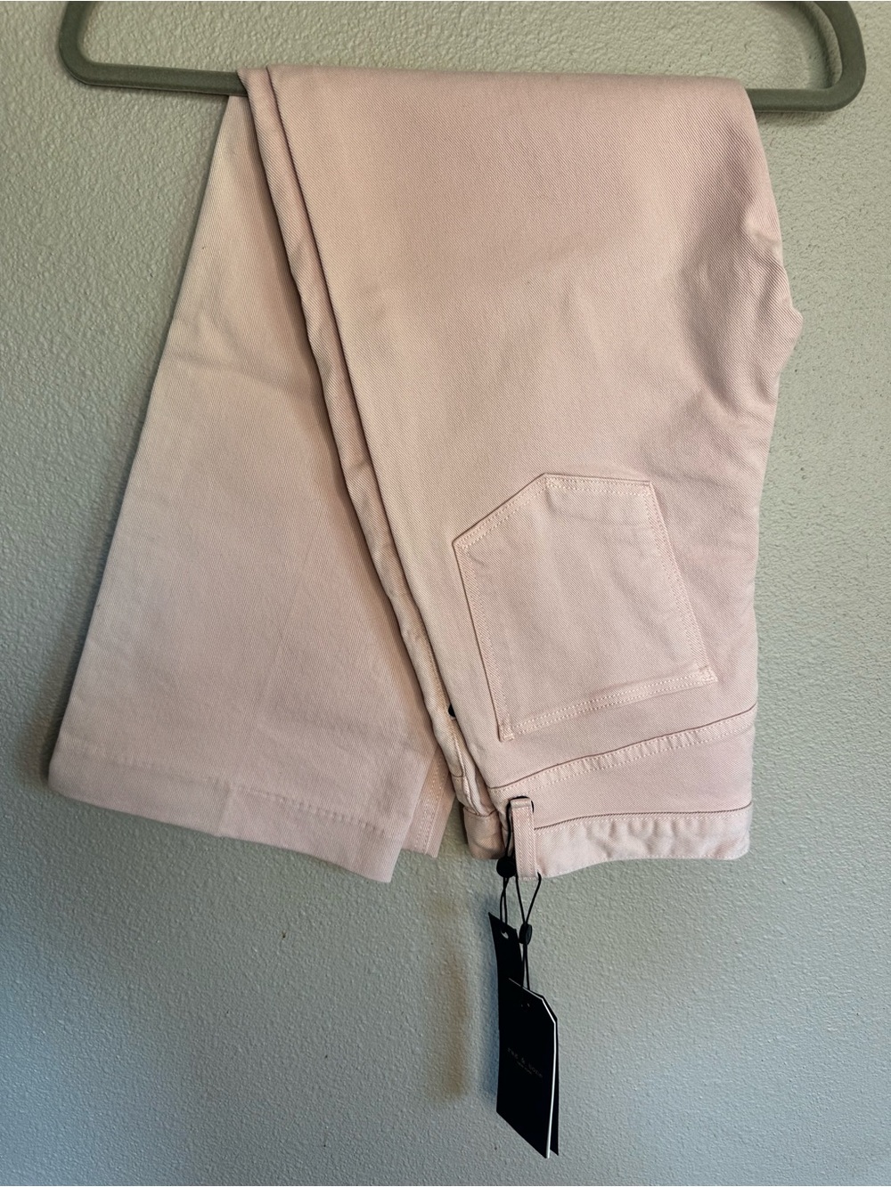 Rag and Bone High-Rise Blush Pink Jeans